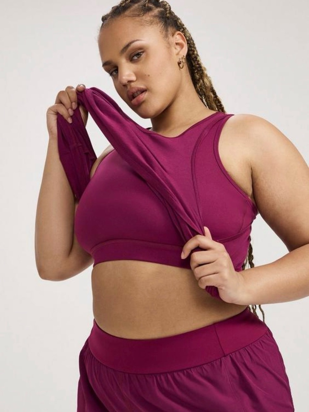 NWT Torrid Tru Performance Cotton Modal Tank and Bra 2-in-1 - Picture 2 of 7